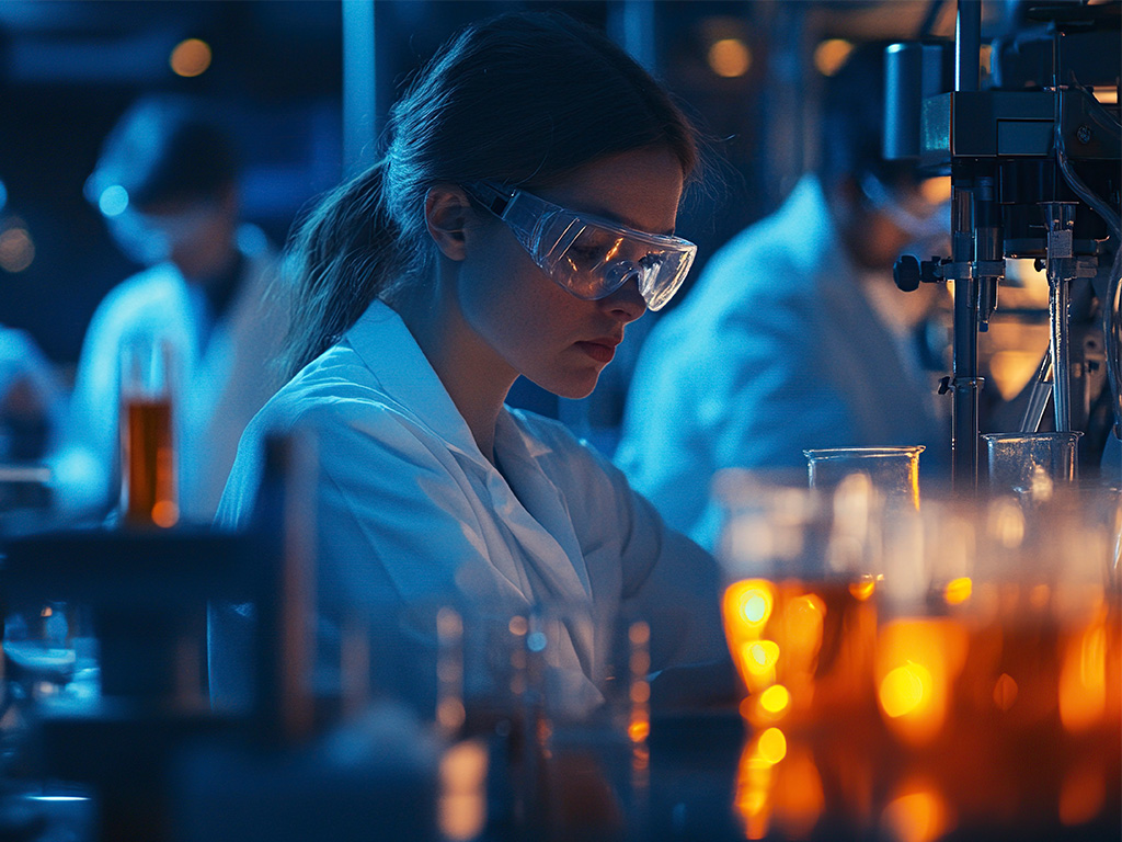 NIAKOLL quality laboratory performing application and QC testing